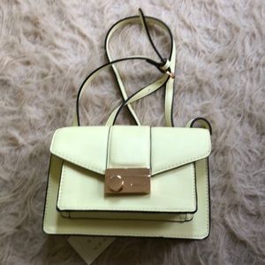 Neon green crossbody bag